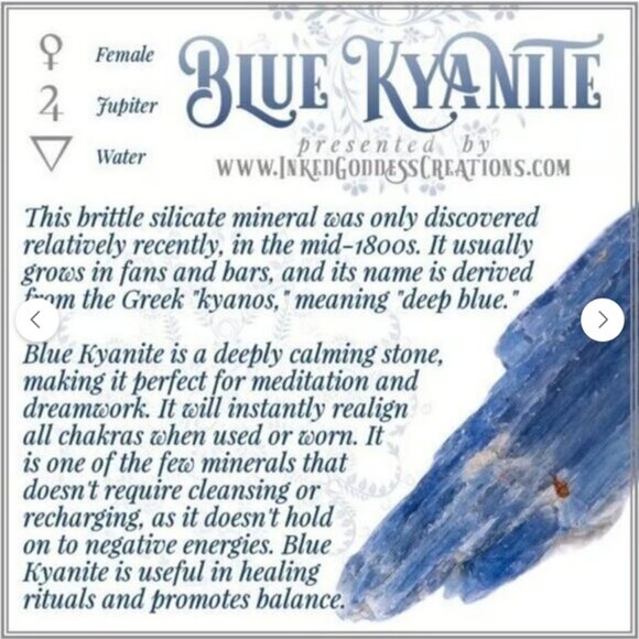 Handmade Rough Blue Kyanite + Black Lava Rock Pendant ~ Wire Wrapped with Copper - Picture 8 of 8